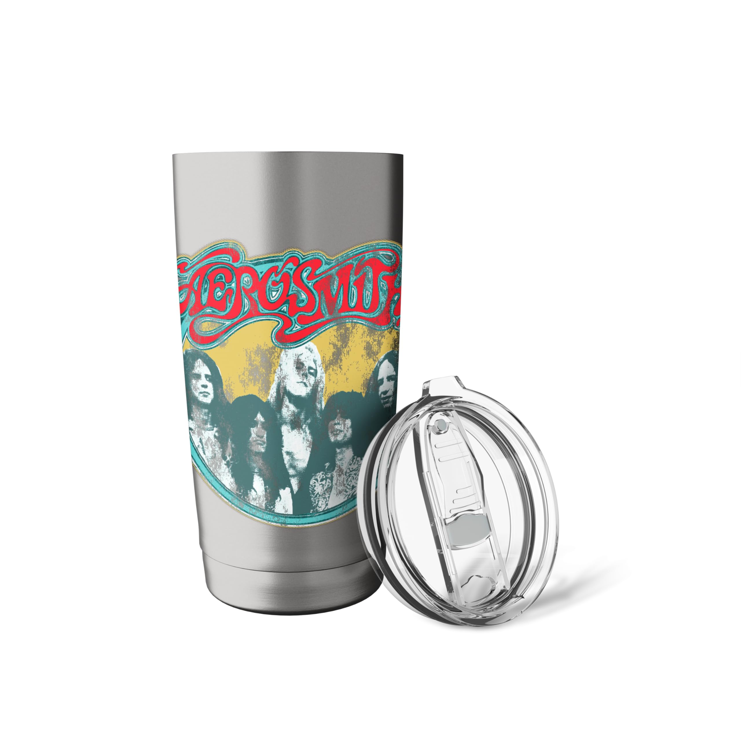 Official Aerosmith Get A Grip Logo Stainless Steel Insulated Tumbler - Image 5