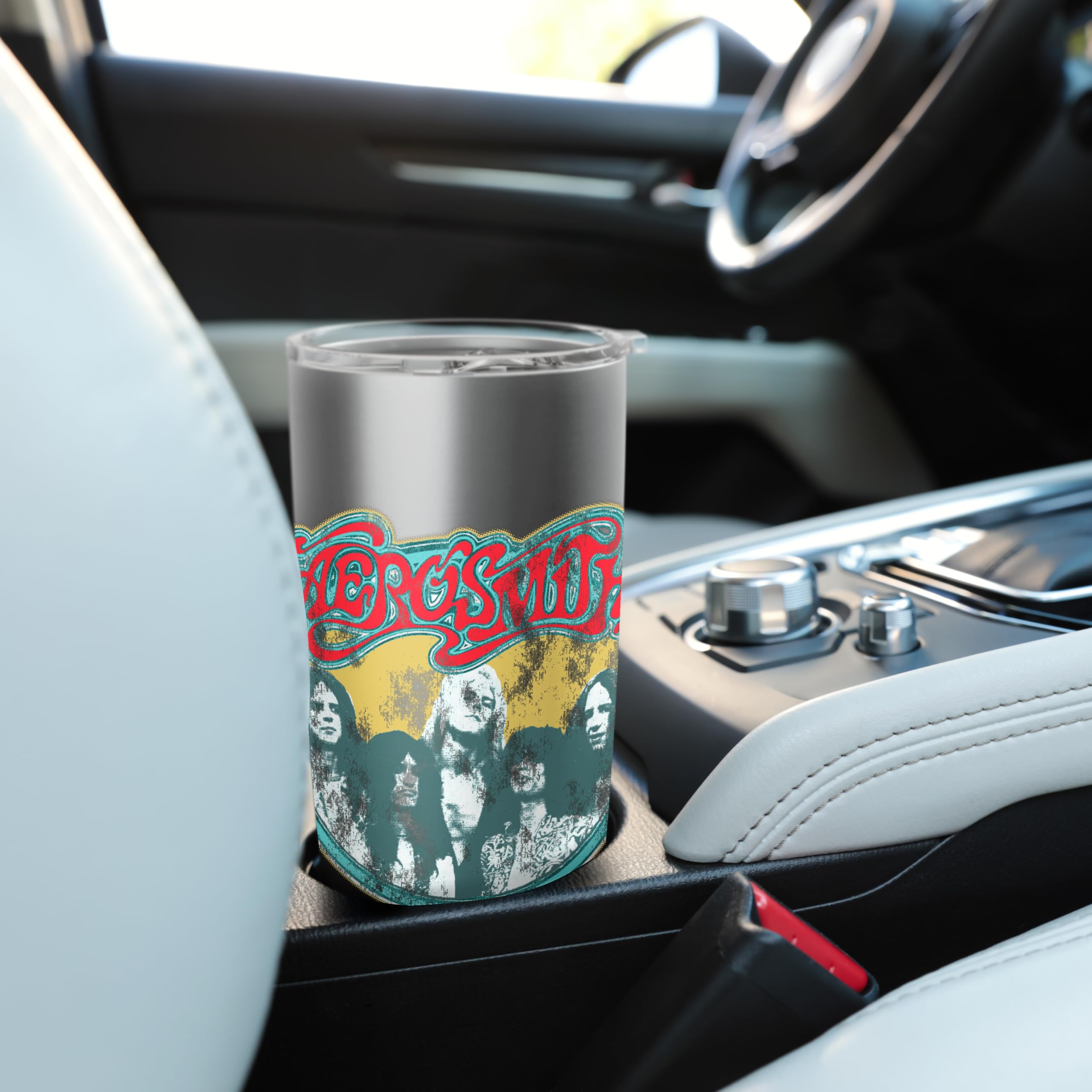 Official Aerosmith Get A Grip Logo Stainless Steel Insulated Tumbler - Image 6