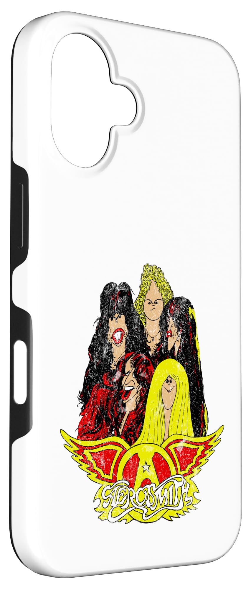 Official Aerosmith Illustrated Faces Case for iPhone 16 - Image 3