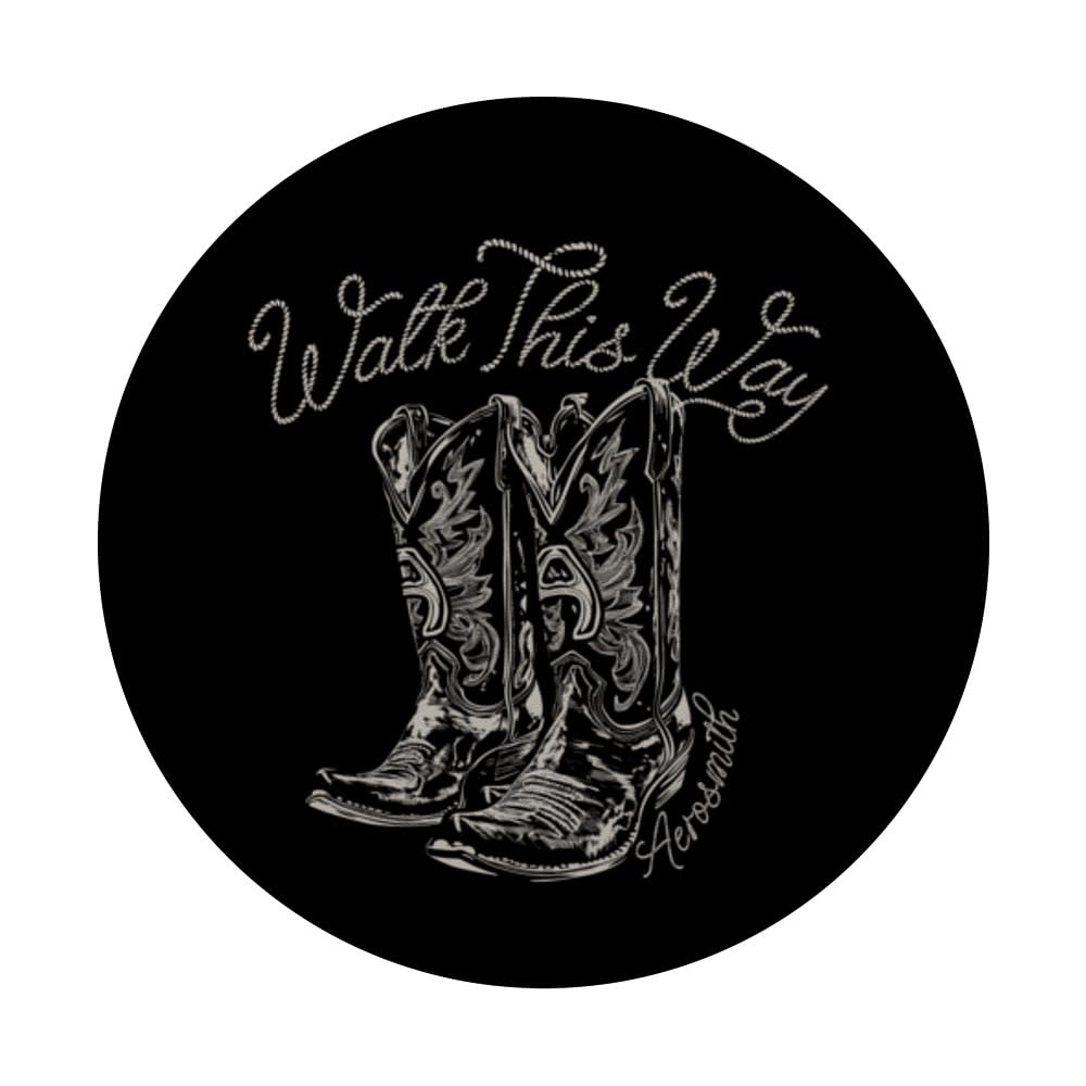 Official Aerosmith Walk This Way Boots PopSockets Adhesive PopGrip - Image 3